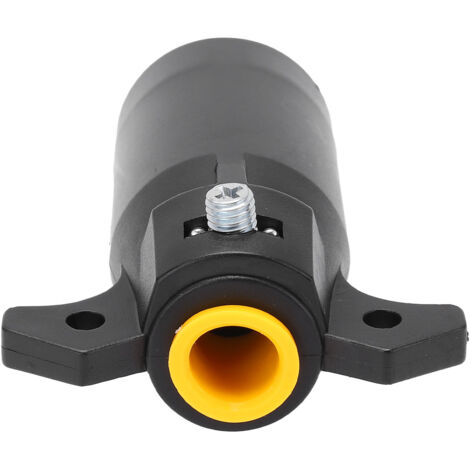 Wasserdichter 7-poliger Hochleistungssteckeradapter für 12-V-Anhänger, Wohnmobile und Wohnwagen.