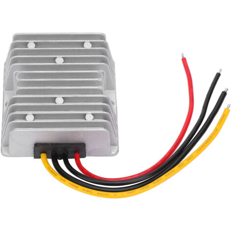 Wasserdichter DC/DC-Wandler (24 V auf 13,8 V, 15 A) aus Aluminiumlegierung mit Silikon