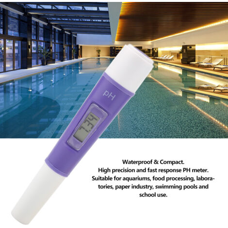 Wasserdichter digitaler pH-Tester PH-037 für Aquarium, Trinkwasser und Labor