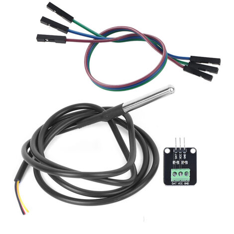 Wasserdichter digitaler Temperatursensor – Elektronisches Modul mit Leiterplatte