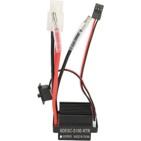 Wasserdichter elektronischer Drehzahlregler 60A mit Wärmeableitung, 5V 2A BEC für RC-Autos und -Boote