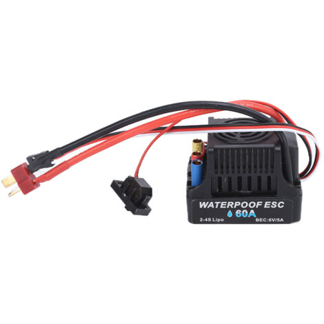 Wasserdichter elektronischer Fahrtenregler (ESC) bürstenlos für ferngesteuerte Autos im Maßstab 1:10