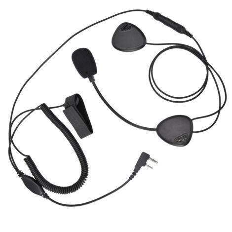 Wasserdichter Motorrad-Funkhelm mit Ohrhörer und PTT-Taste für Motorrad und Fahrrad