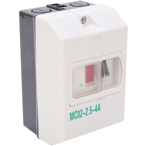 Wasserdichter Motorschutzschalter MC02-2.5-4A 220V/380V für elektrische Stromkreise