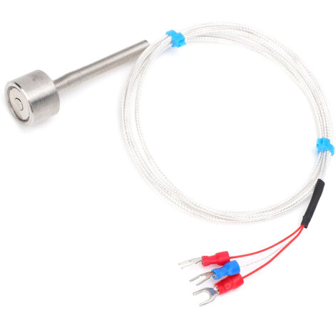 Wasserdichter PT100-Magnettemperatursensor, Thermistor -60 bis +150℃ (3 m Kabel)