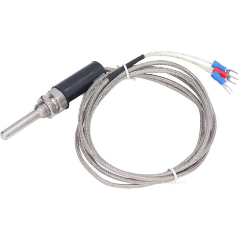 Wasserdichter Pt100-Temperatursensor mit geschirmtem Kabel - WZPT-10