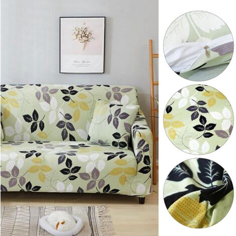 Wasserdichter, staubdichter, elastischer Sofaschutz – Kissenbezug (für Zweisitzer-Sofas) aus Polyester/Elasthan, einfache Montage, maschinenwaschbar