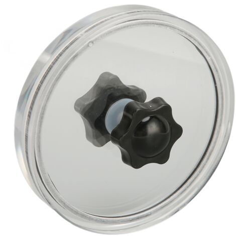 Wasserdichter, transparenter Schutzclip für Schallplatten, schwarze, staubdichte Befestigungselemente.