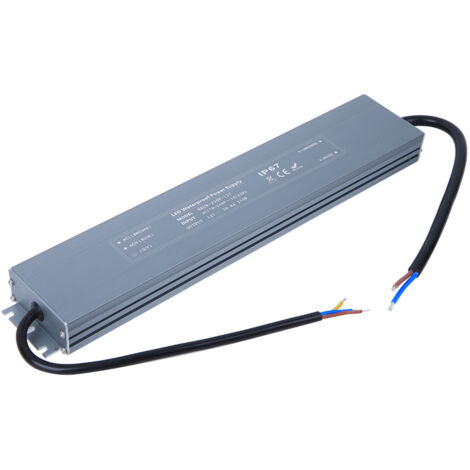 Wasserdichtes 250-W-12-V-Netzteil, 170–240-V-AC/DC-Wandler für LED-Beleuchtung und elektronische Geräte