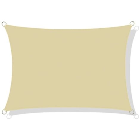 Wasserdichtes Codura-Sonnensegel 3x5 m beige