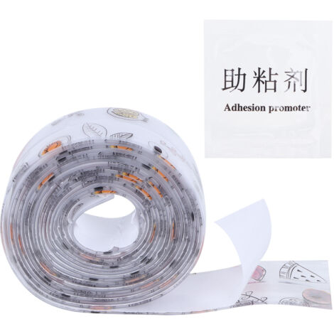 Wasserdichtes Klebeband für Bad und Küche, selbstklebendes, wasserdichtes Klebeband, Fruchtmuster, 3,2 Meter