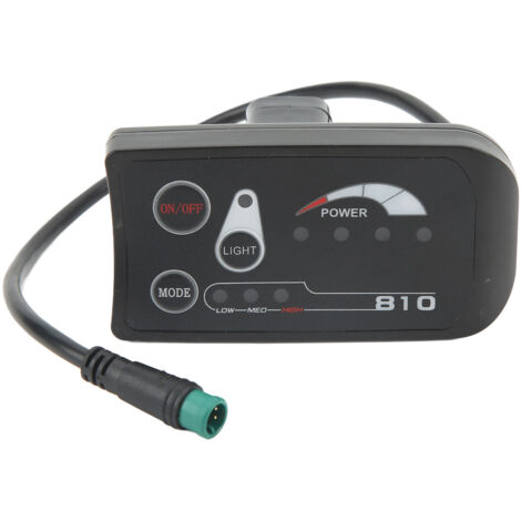 Wasserdichtes LED-Display für 48V-Elektrofahrräder und -roller mit 5P-Stecker 8102
