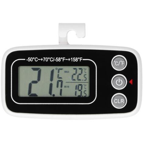 Wasserdichtes Mini-Kühlschrankthermometer mit Temperaturspeicherfunktion