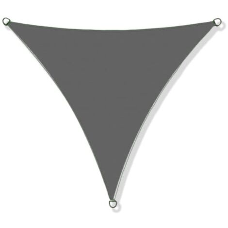 Wasserdichtes Nylon-Sonnensegel 3x3x3m grau