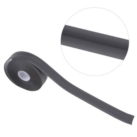 Wasserdichtes Silikonklebeband 22 mm x 3,2 m, grau, für Bad und Küche
