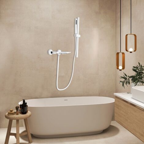 Wasserfall Badehahn mit Handdusche, Wasserfall Badewannehahn, Wasserfall Badehahn mit Dusche