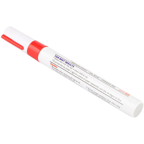 Wasserfester Autoreifen-Lackstift - Rot (1 Stück)