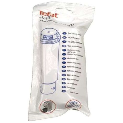 Wasserfilter tefal XH500110 weiß 12 cm Höhe 3.8 cm Durchmesser