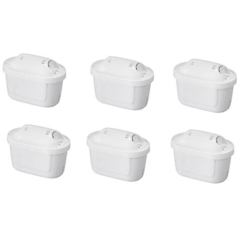 Wasserfilterkartuschen, Ersatz für Brita-Wasserfilterkanne der dritten Generation, Brita-Wasserkocher-Universalfilterkartusche, TV SD, NSF-zertifiziert (6) - JXLGV