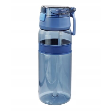 Wasserflasche, Saft, Tritan, BPA-frei, 600 ml, gemischte Farben, 22 cm