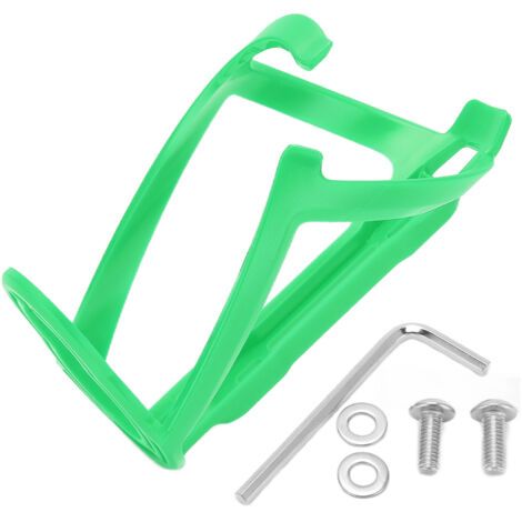 Wasserflaschenhalter für Mountainbikes und Rennräder, Wasserflaschenhalter aus Kunststoff, Flaschenkäfig für Fahrradteile, grün