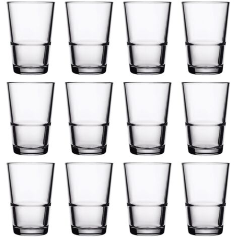 Wassergläser, Trinkgläser 12er Set - Grande-S, 190ml