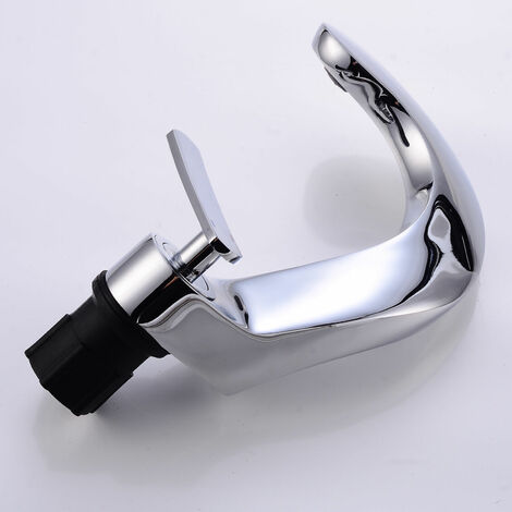 Wasserhahn Badarmaturen Waschtischarmatur Armatur Waschbeckenarmatur Bad Einhandmischer Silber