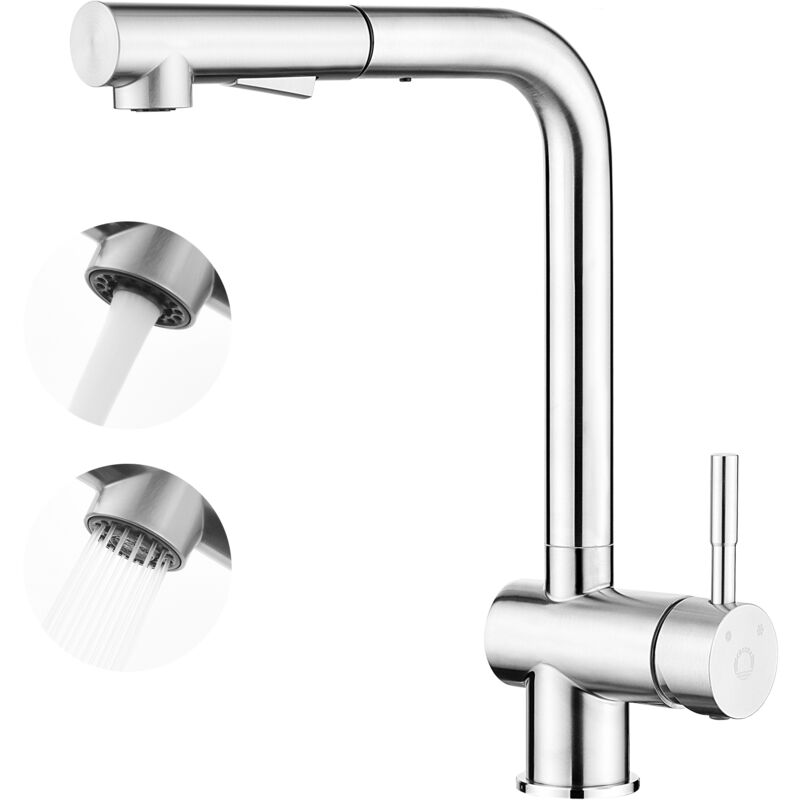 Wasserhahn Küche 360°drehbar Wasserfilter Wasserhahn Einhebel