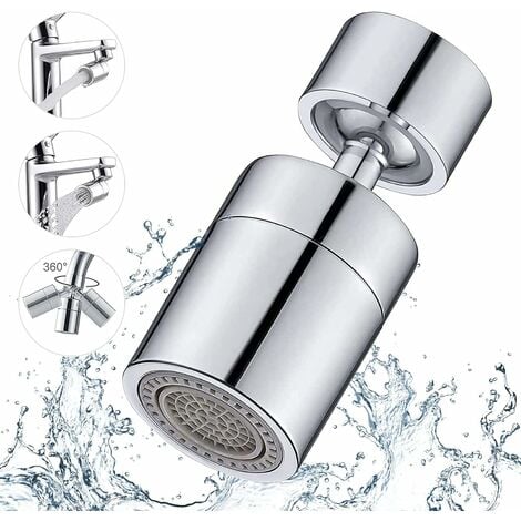 Jormftte Wasserhahnfilter 6-teiliges wassersparendes Wasserhahn Filter  Zubehör,für Küche und Bad
