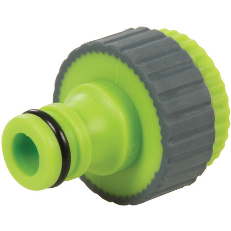 Wasserhahnkupplung mit Weichgriff 1/2 Zoll - 3/4 Zoll