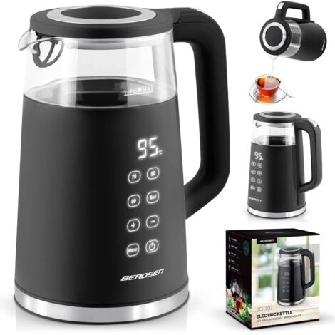 Wasserkocher 1,7l Berdsen BD-707 schwarz