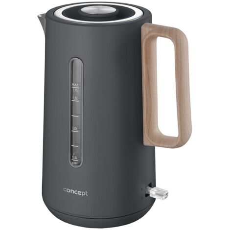 Wasserkocher Concept RK3370 Grau Edelstahl 1850-2200 W 1,7 L - Marke: Concept - EAN: 8595631065747