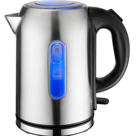 Wasserkocher Edelstahl Kochkessel 1,7L