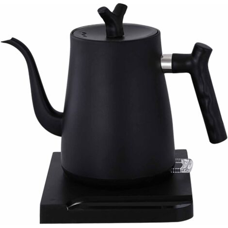 Wasserkocher mit doppelwandigem Boden – Abschaltautomatik – 220 V (EU) – Schwarz