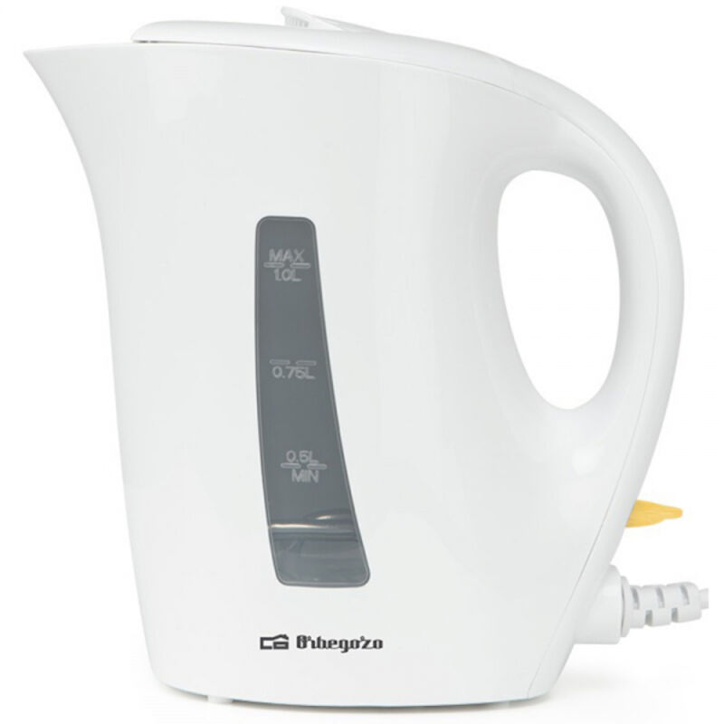 Orbegozo Weiß Elektrischer Wasserkocher 1 L 1.000 W Kt-4150