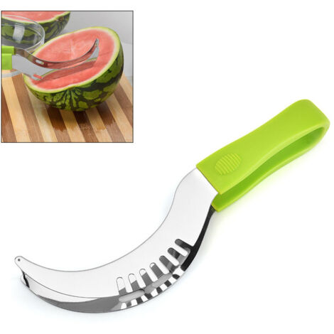 Wassermelonen- und Melonenschnitzwerkzeug mit Stahlkern zum Schneiden und Servieren