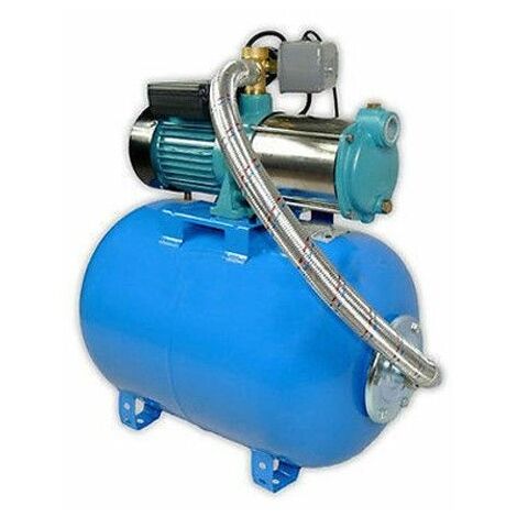 Wasserpumpe 150 l/min 2 kW 230V inkl. 50 bis 100 L Druckkessel