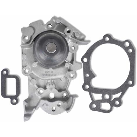 Wasserpumpe Silber Metall
