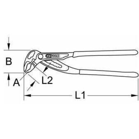 Wasserpumpenzange, 61,5mm