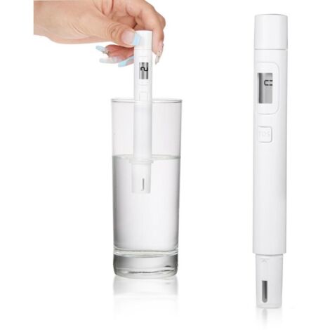 Wasserqualitätsmessgerät (TDS), PPM-Genauigkeit für Trinkwasser, Schwimmbadwasser, Aquarium, mit LCD-Bildschirm und Schnellmessfunktion