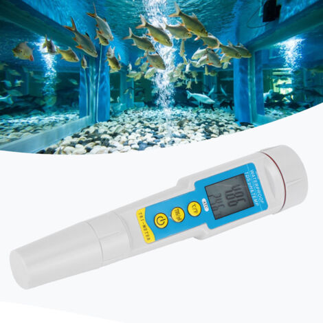 [Wasserqualitätstester] PH-986 Multifunktionales, tragbares 3-in-1-Gerät mit pH-Wert, TDS-Wert und Temperatur für Aquarium, Pool und Hydrokultur