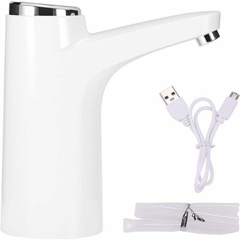 Wasserspender. Elektrische Trinkwasserpumpe. Elektrische Wasserflaschenpumpe. Automatischer elektrischer Wasserspender. Wiederaufladbare kabellose Wasserspenderpumpe per USB