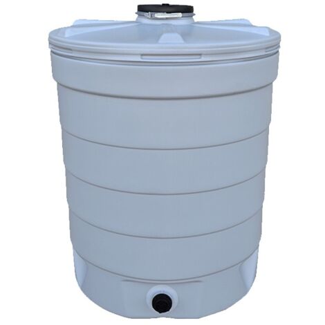 Wassertank 1000 Liter, Polyethylenbehälter für Trinkwasser, 109x109x140 cm