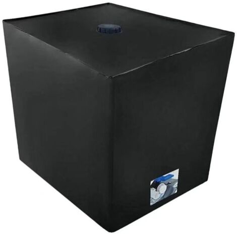 Wassertankabdeckung, Abdeckung für 1000-Liter-IBC-Tank, staubdicht, UV-beständig, regendicht (116 x 100 x 120 cm)