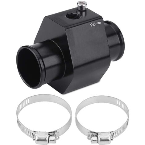Wassertemperatursensor, Auto-Wassertemperatur-Rohrmessgerät-Adapter, Temperaturfühler, Kühlerdichtung(28MM)