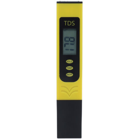 Wasserteststift mit LCD-Bildschirm, zuverlässiger Genauigkeit, automatischer Temperaturkompensation und Wasserqualitätsmessung