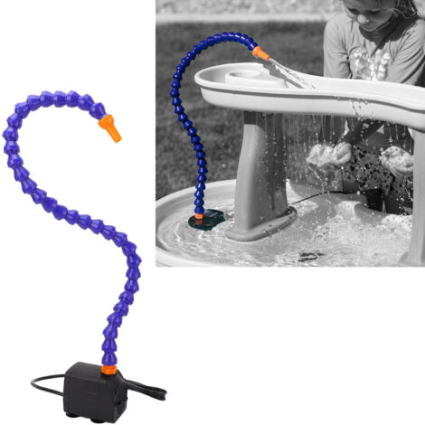 Wassertischpumpe mit universellem, einziehbarem Schlauch, verstellbarer Einweg-Spritzwasserpumpe, EU-Stecker
