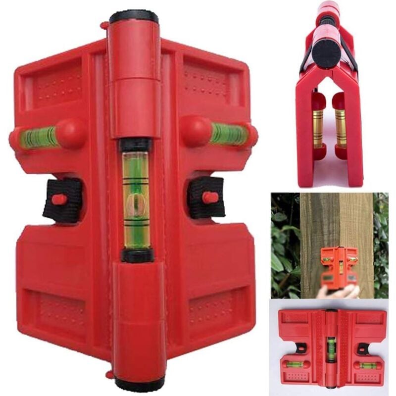 Image of Ugreat - Wasserwaage, Nivelliergerät mit einstellbarem Winkel, 188 x 134 mm