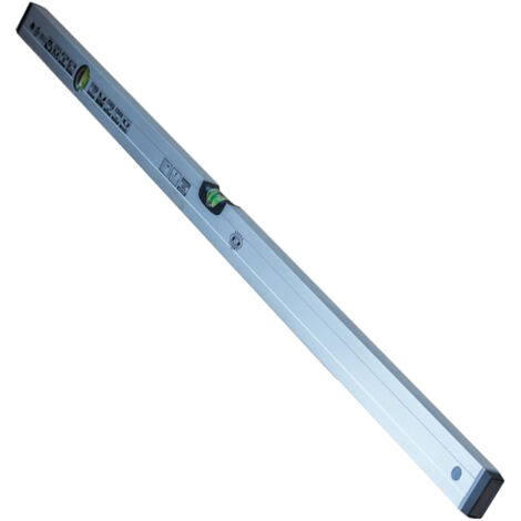 Wasserwaage Silber Alu-Profil Stoßfest 2 Libellen 60cm SILBER