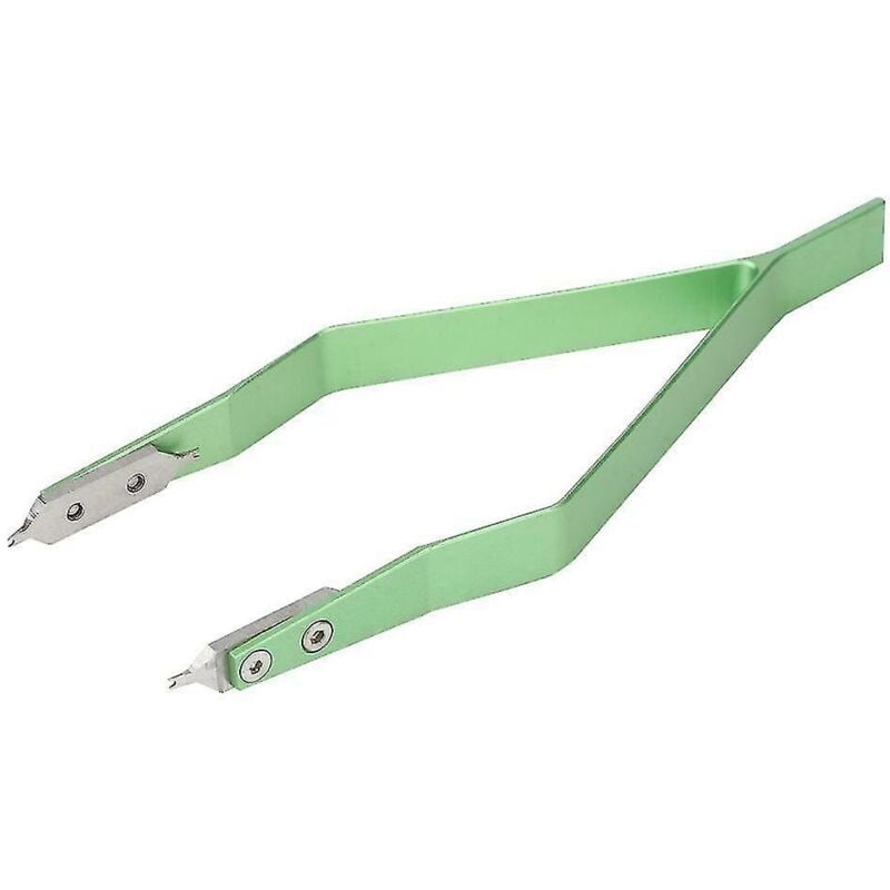 Fei Yu - Pince à ressort de type y pour outil de réparation de montre (verte)